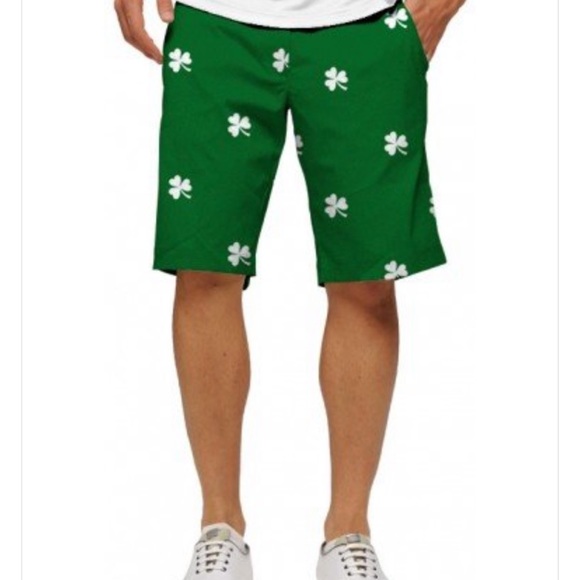 Loudmouth Other - Loudmouth Green Shamrock Shorts